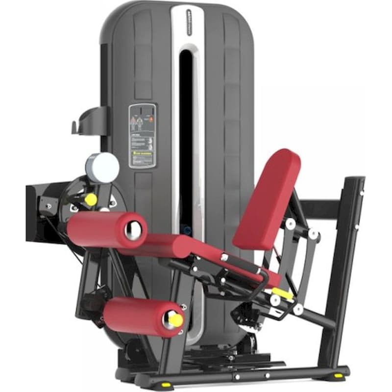 Πολυόργανο Viking MCF1314 Leg Extension - Curl με Ενσωματωμένα Βάρη - Μαύρο/ Κόκκινο