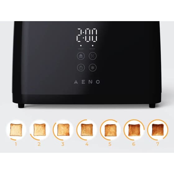 AENO ATS0002 780 - 930 W Μαύρο Φρυγανιέρα image 5
