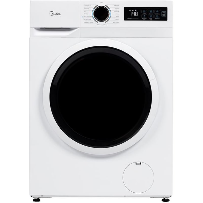 MIDEA MF110W100BA10/W 10 kg 1.400 Στροφές Λευκό Πλυντήριο Ρούχων