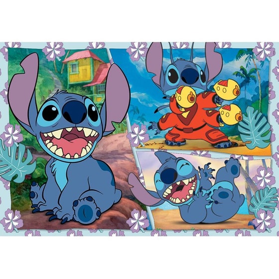 Παιδικό Παζλ Clementoni Maxi Super Color Disney Stitch (104 Κομμάτια) image 2
