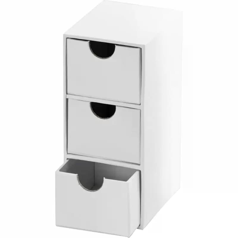 FOLIA Κουτί Από Χαρτόνι Λευκό 7x9.5εκ, Συρταριέρα Slim