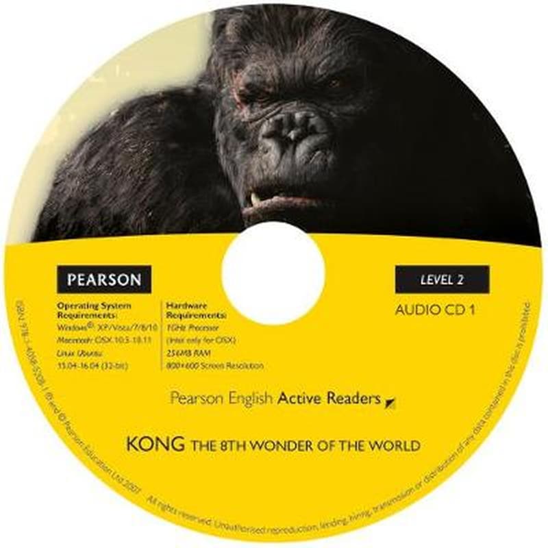 Level 2- Kong the Eighth Wonder of the World Book CD Pack Level 2