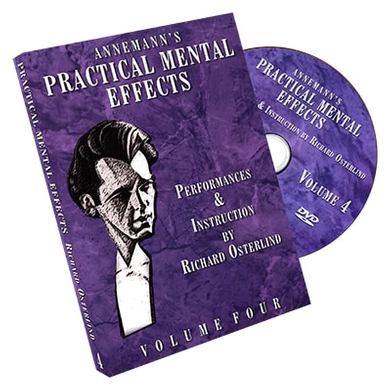 Annemanns Practical Mental Effects 4 (dvd) By Richard Osterlind