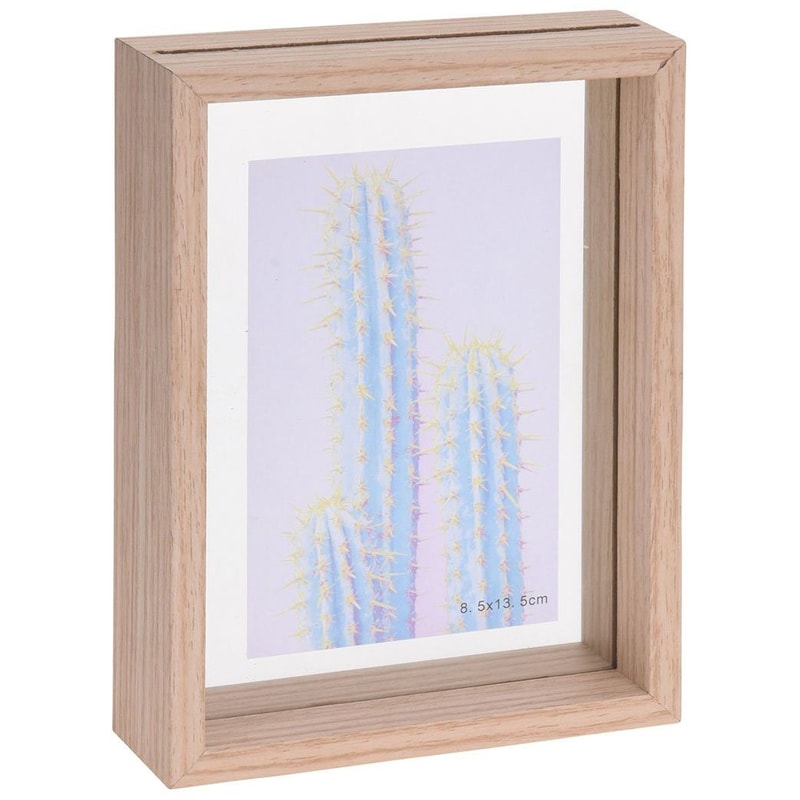 SPITISHOP Κορνίζα Spitishop MDF 13.8x4x18.9 cm - Μπεζ