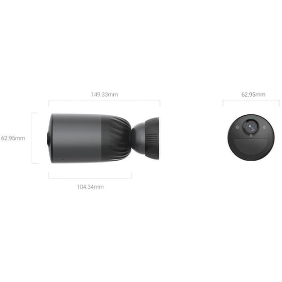 Ασύρματη IP Camera Ezviz BC1C 4K KIT Bullet / Box με WiFi & Ηλιακό Πάνελ image 4