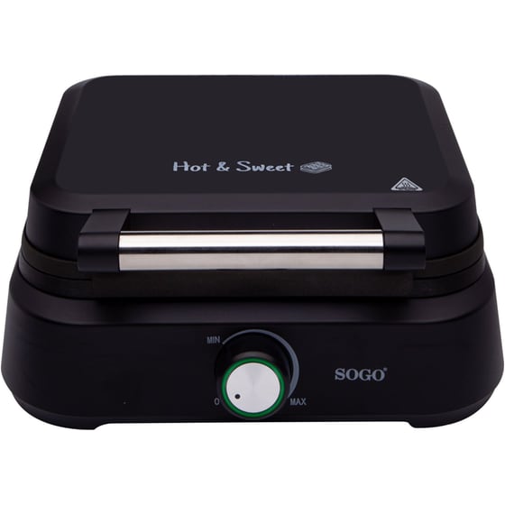Βαφλιέρα SOGO WAF-SS-7235 2 Θέσεων 1500 W Μαύρο image 2