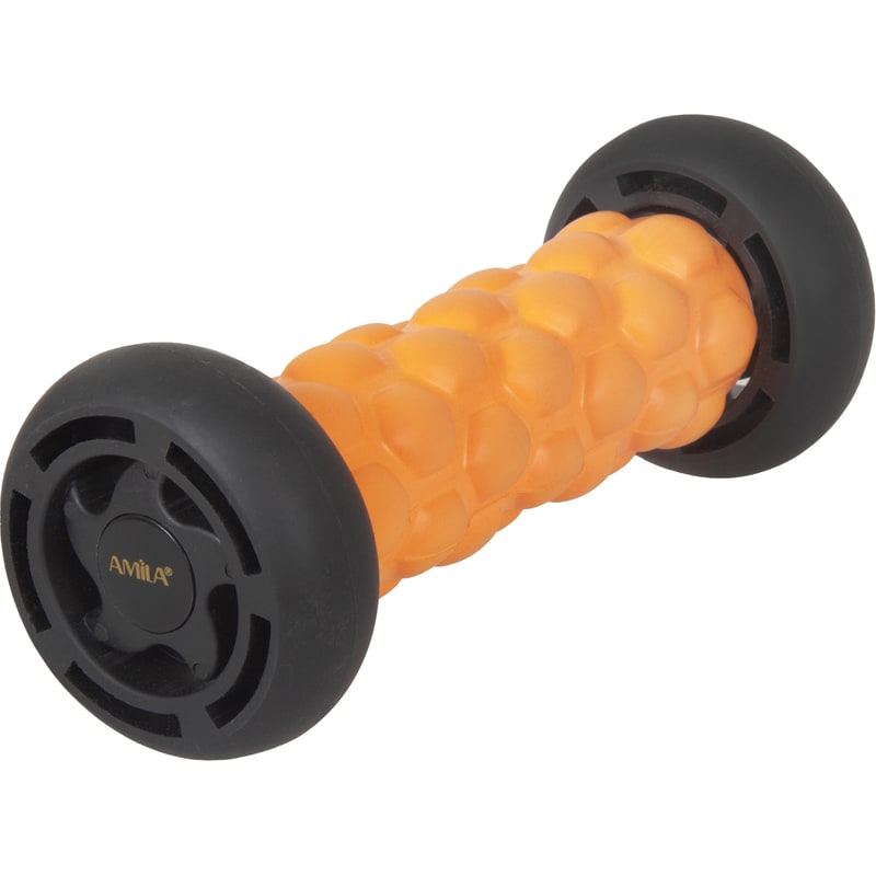 AMILA Foam Roller Amila Foot Massage Pro 96817 από EVA 7.5x16 cm - Πορτοκαλί