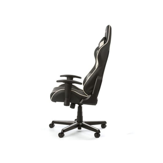 Gaming Chair DXRacer Formula OH/FL08/NW Μαύρο/Λευκό image 2