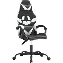 Καρέκλα Gaming VIDAXL 349548 από Τεχνητό Δέρμα - Μαύρο