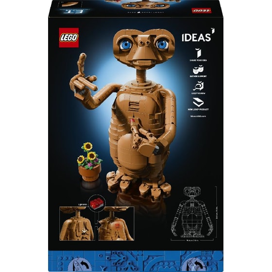 LEGO® Ideas E.T. the Extra-Terrestrial Building Set (21370) image 2