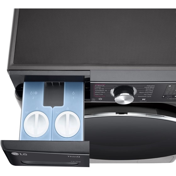 LG D4R9513TPBC 13kg/7kg AI DD, Ατμού, TurboWash 1.400 Στροφές με WiFi Ανθρακί Πλυντήριο Στεγνωτήριο Ρούχων image 8