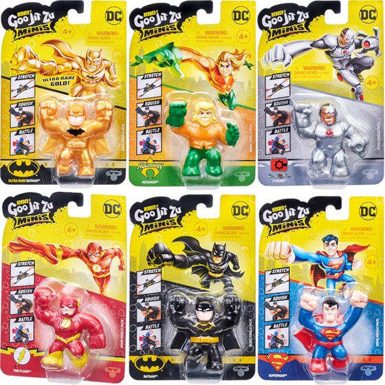 Φιγούρες Goo Jit Zu Heroes Of Goo Jit Zu Dc Minis S2-12 Σχέδια (GJD00000) image 1