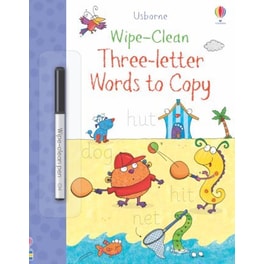 Wipe-Clean Three-Letter Words to Copy