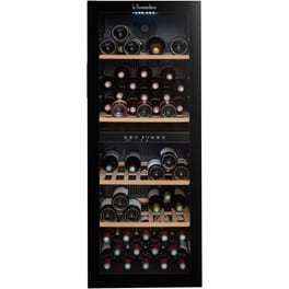 LA SOMMELIERE SLS90DZ για 91 Μπουκάλια Μαύρο Συντηρητής Κρασιών