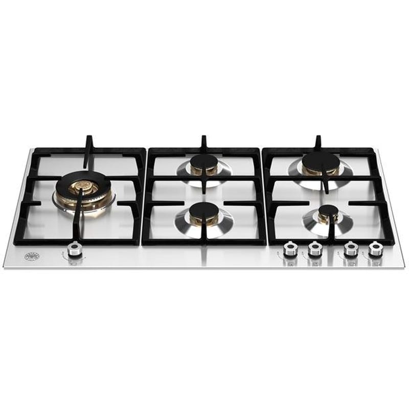 BERTAZZONI P905LPROX(GN) 90 cm Ασημί Εστία Φυσικού Αερίου Αυτόνομη