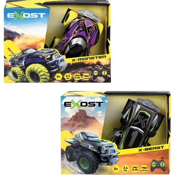 Τηλεκατευθυνόμενο Αυτοκίνητο Exost X-Monster/ X-Beast R/C 2.4Ghz 1:34 1 Τμχ - Τυχαία Επιλογή Σχεδίου image 1