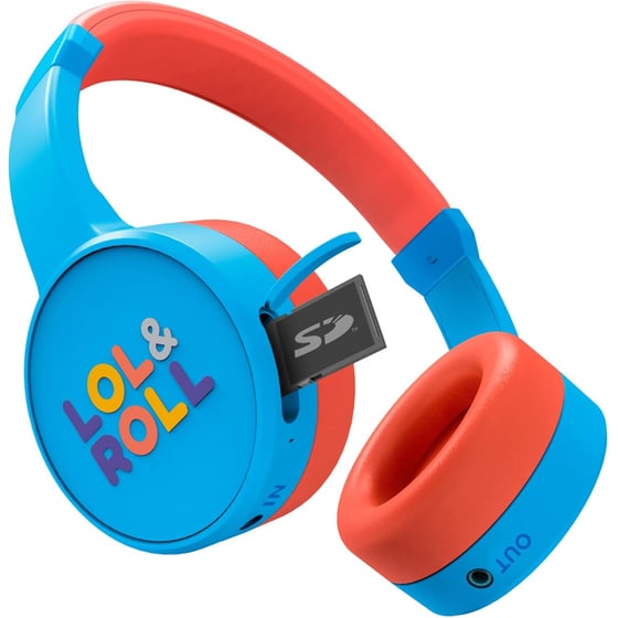 Ακουστικά Κεφαλής Energy Sistem Lol&Roll Pop Kids Bluetooth - Μπλε/Κόκκινο image 3