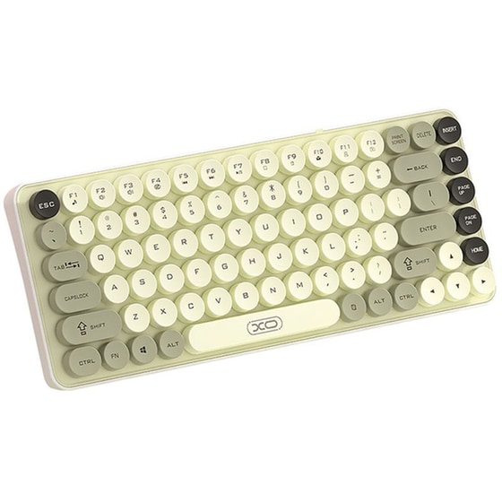 XO KB-12 Ασύρματο Bluetooth Πληκτρολόγιο Grey (US) image 2