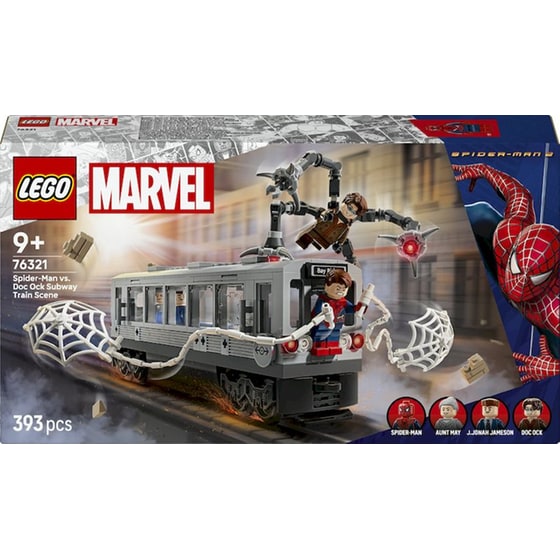 LEGO® ǀ Marvel Σκηνή στο Μετρό – Σπάιντερ-Μαν vs. Ντοκ Οκ (76321) image 0