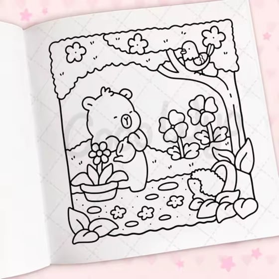 Βιβλίο Ζωγραφικής Cozy Cuties Colouring Book Cute & Comfy Coco Wyo image 5