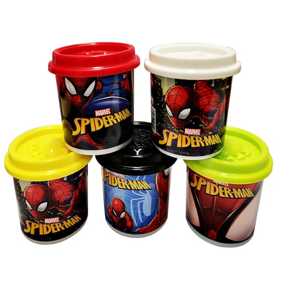 AS Company Πλαστελίνη Marvel Spiderman Μονό Βαζάκι image 0