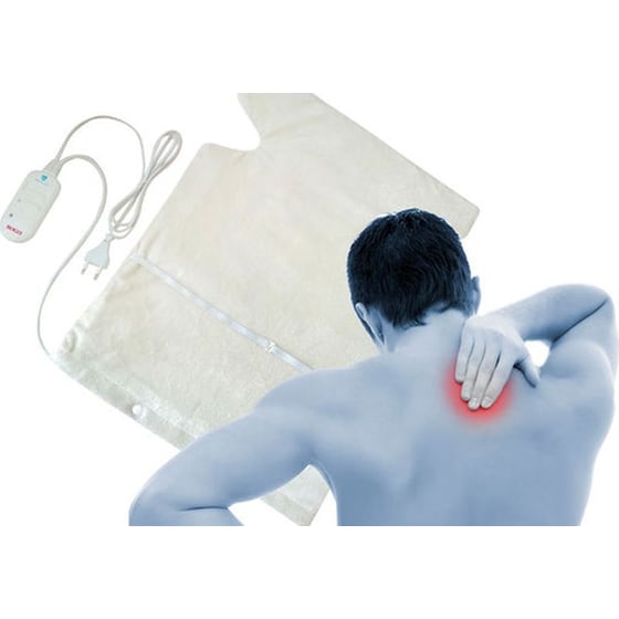 SOGO AEL-SS-20240 Ηλεκτρική Θερμοφόρα Αυχένα-Μέσης Λευκό image 0