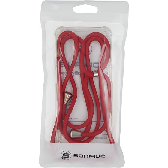 Θήκη Apple iPhone 14 Pro - Sonique Armor Clear - Κόκκινο image 4