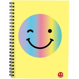 Τετράδιο Σπιράλ Lycsac 3 Θεμάτων Happies - Τυχαία Επιλογή (1 Τεμάχιο)