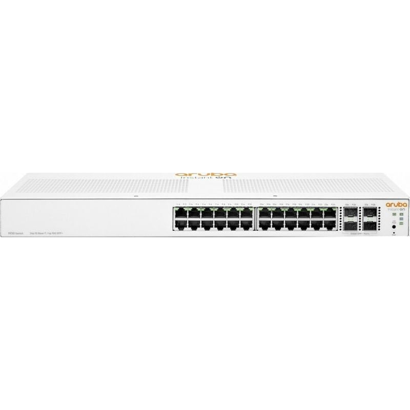 HP-EG Hewlett Packard Enterprise Aruba Instant On 1930 Network Switch Managed L2+ Gigabit Ethernet (10/100/1000) White 1U JL682A