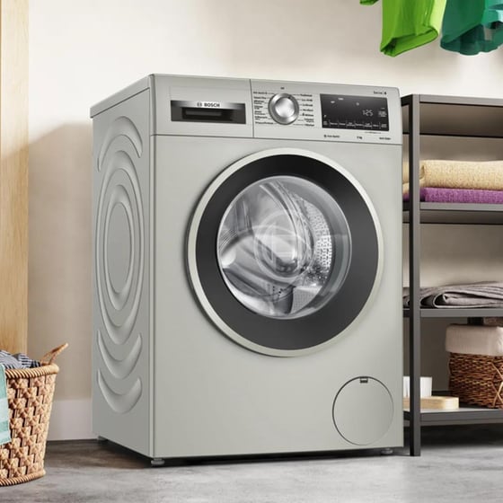 BOSCH WGG244ZXGR 9 kg 1.400 Στροφές Silver Inox Πλυντήριο Ρούχων image 2