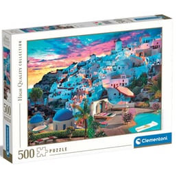 Παζλ High Quality Collection Σαντορίνη Clementoni (500 Κομμάτια)