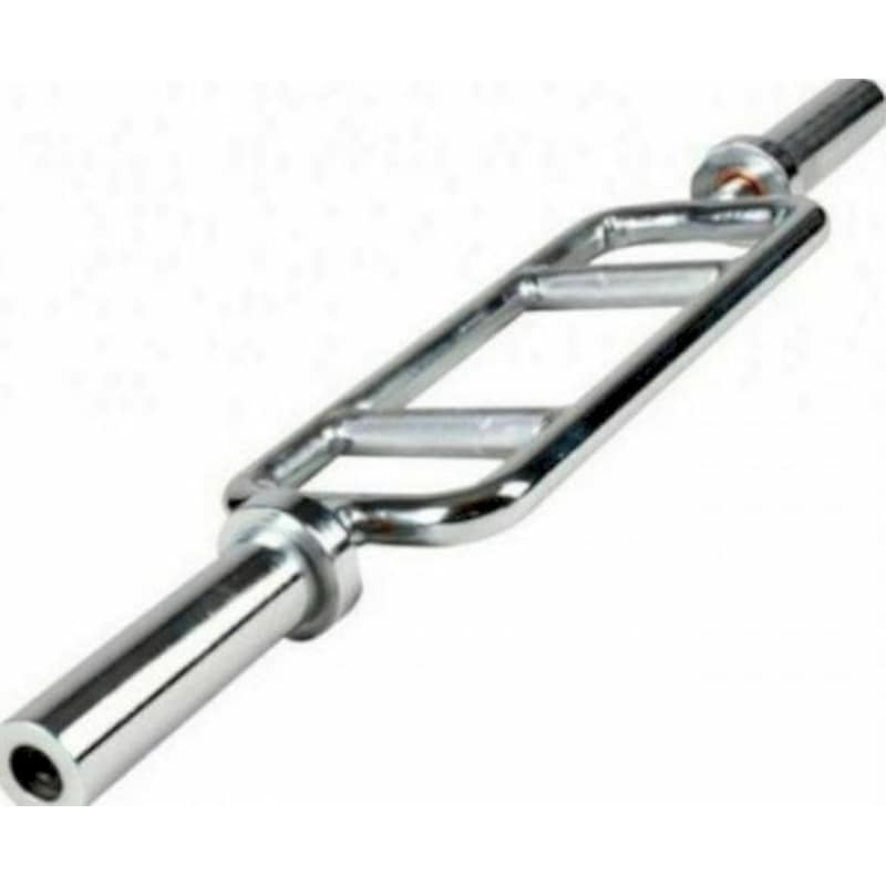 Μπάρα Τρικεφάλων Viking BWS-104908 Ολυμπιακού Τύπου 50mm 8.5kg από Επιχρωμιωμένο Ατσάλι με Κολάρα VIKING