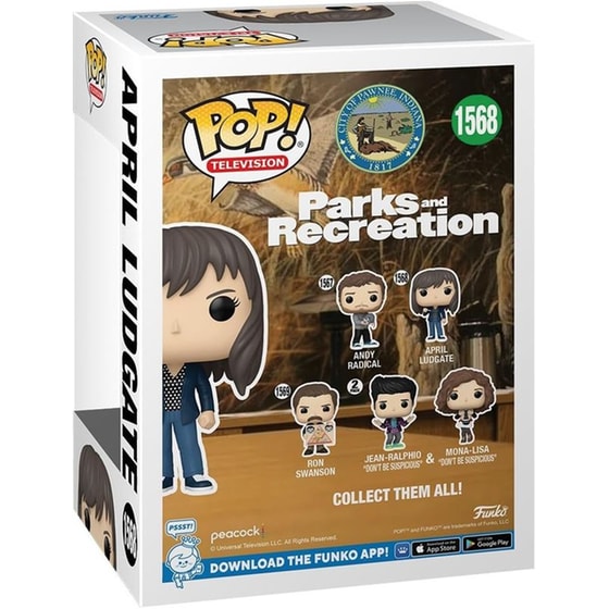 Funko Pop! Television - Parks & Recreation - April Ludgate #1568 image 2