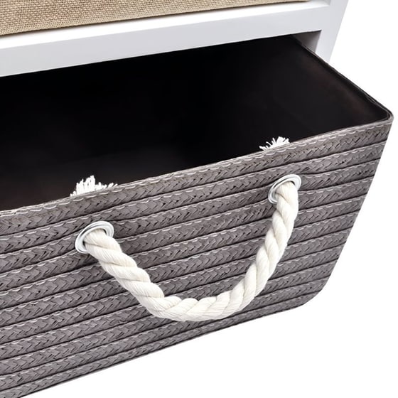 Κομοδίνο Vidaxl Από Ξύλο Παυλώνιας Και Mdf 2τμχ 35x27x48 cm - Πολύχρωμο image 3