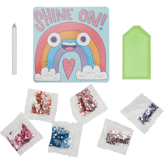 DIY Παιχνίδι Αυτοκόλλητα με Διαμαντάκια Ooly Rainbow image 2