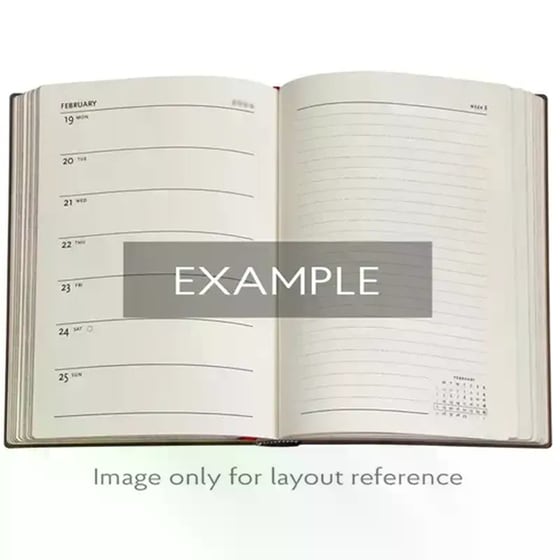 Ημερολόγιο Εβδομαδιαίο Paperblanks 2026 Midi Anemone image 3