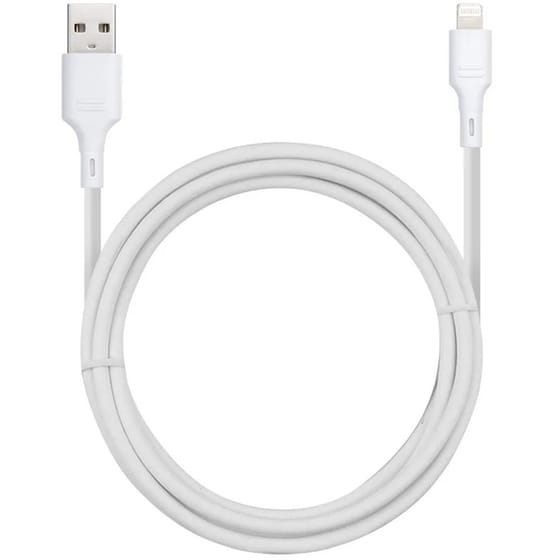 Καλώδιο Φόρτισης Blue Star USB-A to Lightning 1m - Λευκό + Δωρο Touchpen image 0