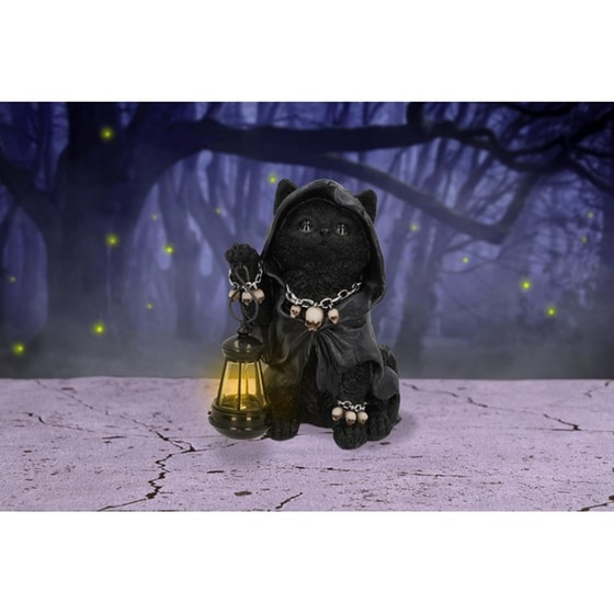 Φιγούρα Nemesis Now Adult: Gothic - Reapers Feline Lantern (18.5cm) image 9