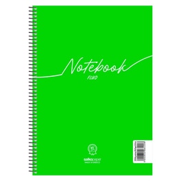 Salko Τετραδιο Σπιραλ A4 3θ 90φ Notebook Fluo