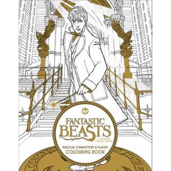 Fantastic Beasts and Where to Find Them: Magical Characters and Places Colouring Book image 0