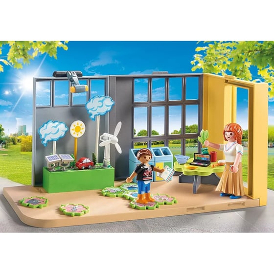 PLAYMOBIL® City Life Τάξη Γεωγραφίας (71331) image 1