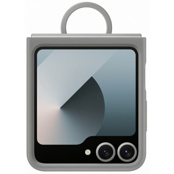 Θήκη Samsung Galaxy Z Flip6 - Samsung Silicone Case - Gray image 0