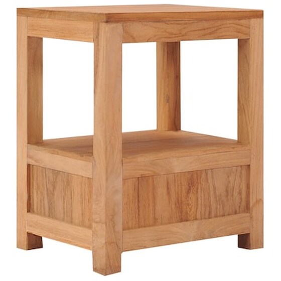 Vidaxl Κομοδίνο 40 X 30 X 50 Εκ. Από Μασίφ Ξύλο Teak image 5