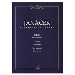 Janacek - Youth For Wind Sextet [pocket Score]