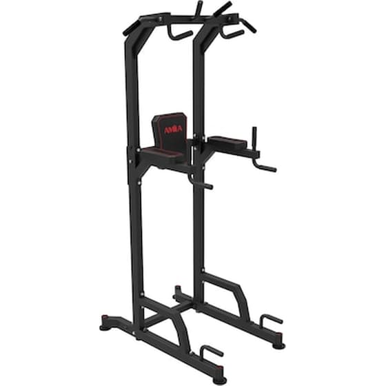 Πολυόργανο Amila Power Tower Χωρίς Βάρη - Μαύρο image 0