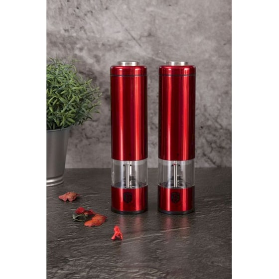 Berlinger Haus Ηλεκτρικός Μύλος με Κεραμικό Μύλο Burgundy Metallic με LED Φως image 2