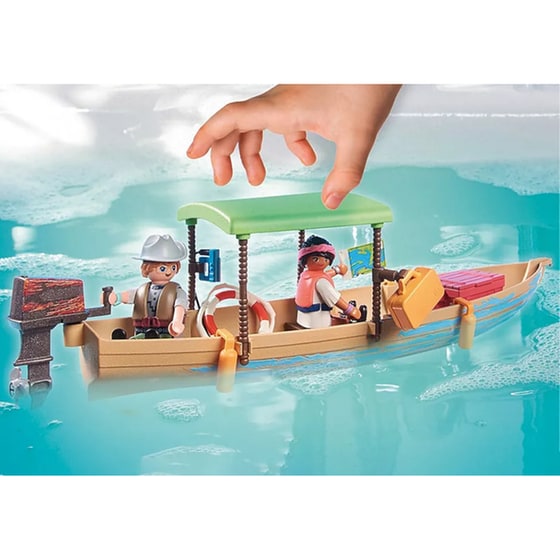 PLAYMOBIL® Wiltopia Εκδρομή με Ποταμόπλοιο στον Αμαζόνιο (71010) image 2