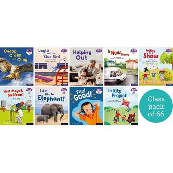 Essential Letters and Sounds: Essential Phonic Readers: Oxford Reading Level 5: Class Pack of 66 image 0
