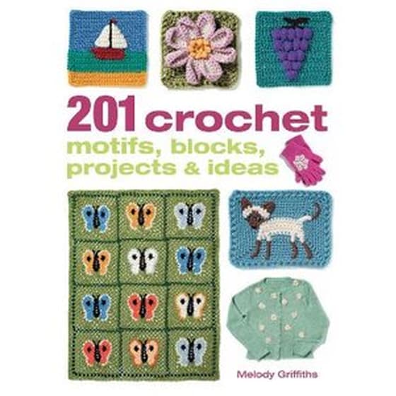 201 Crochet Motifs, Blocks, Projects & Ideas image 0