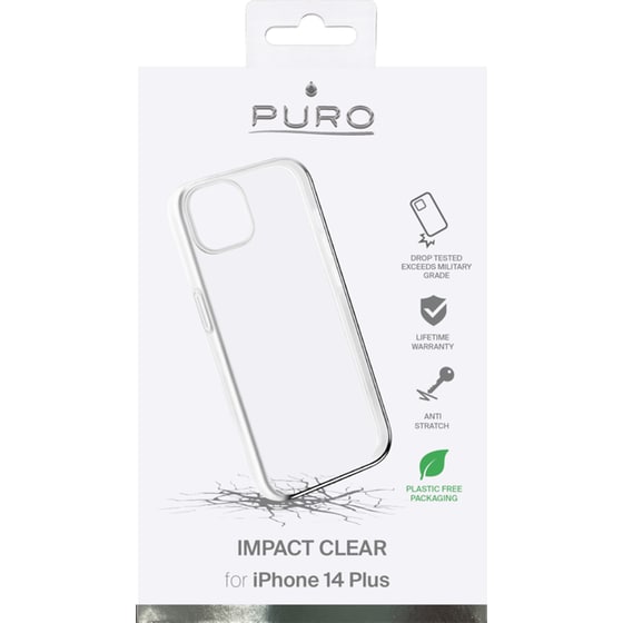 Θήκη Apple iPhone 14 Plus - Puro Impact Clear Cover - Διάφανο image 1